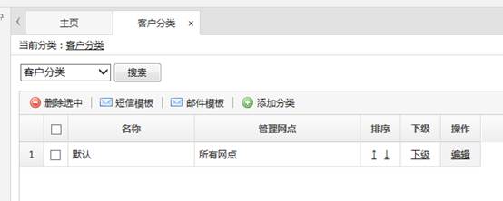 客户分类